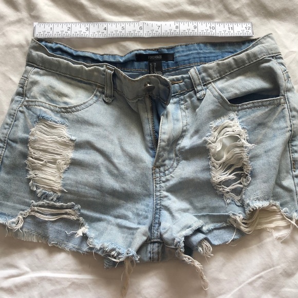 F21 High Rise Shorts - Picture 3 of 4